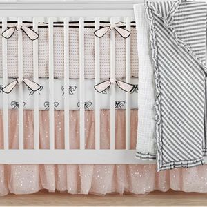 Emily Merritt ~ Pottery Barn Kids ~ Sparkle Tulle Bed Skirt